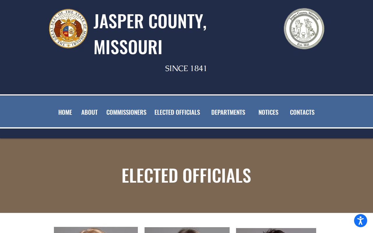 Jasper County criminal record elected offices